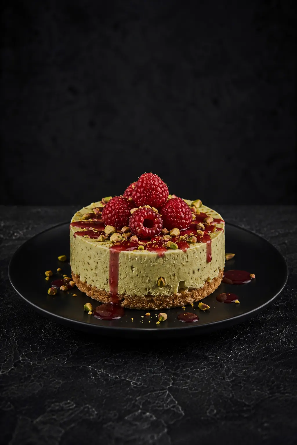 Mousse Pistache & Framboise