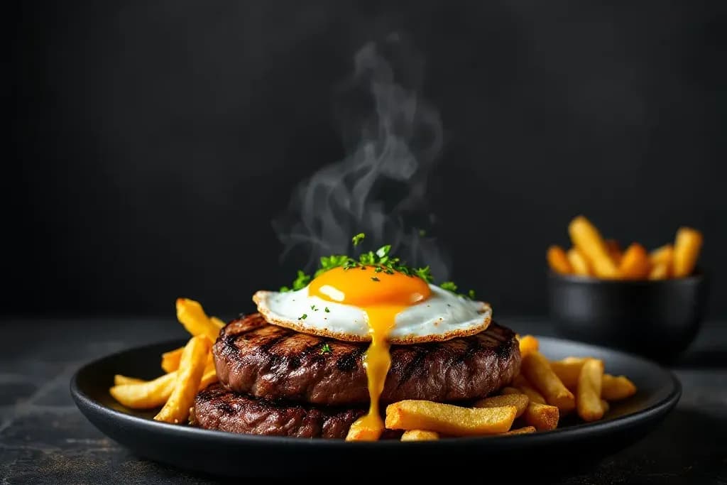 Steak à cheval